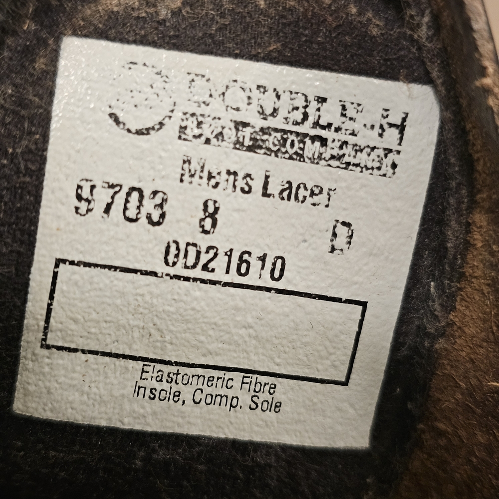 Double H Lacer Dark Brown Leather Boots - Picture 14 of 15